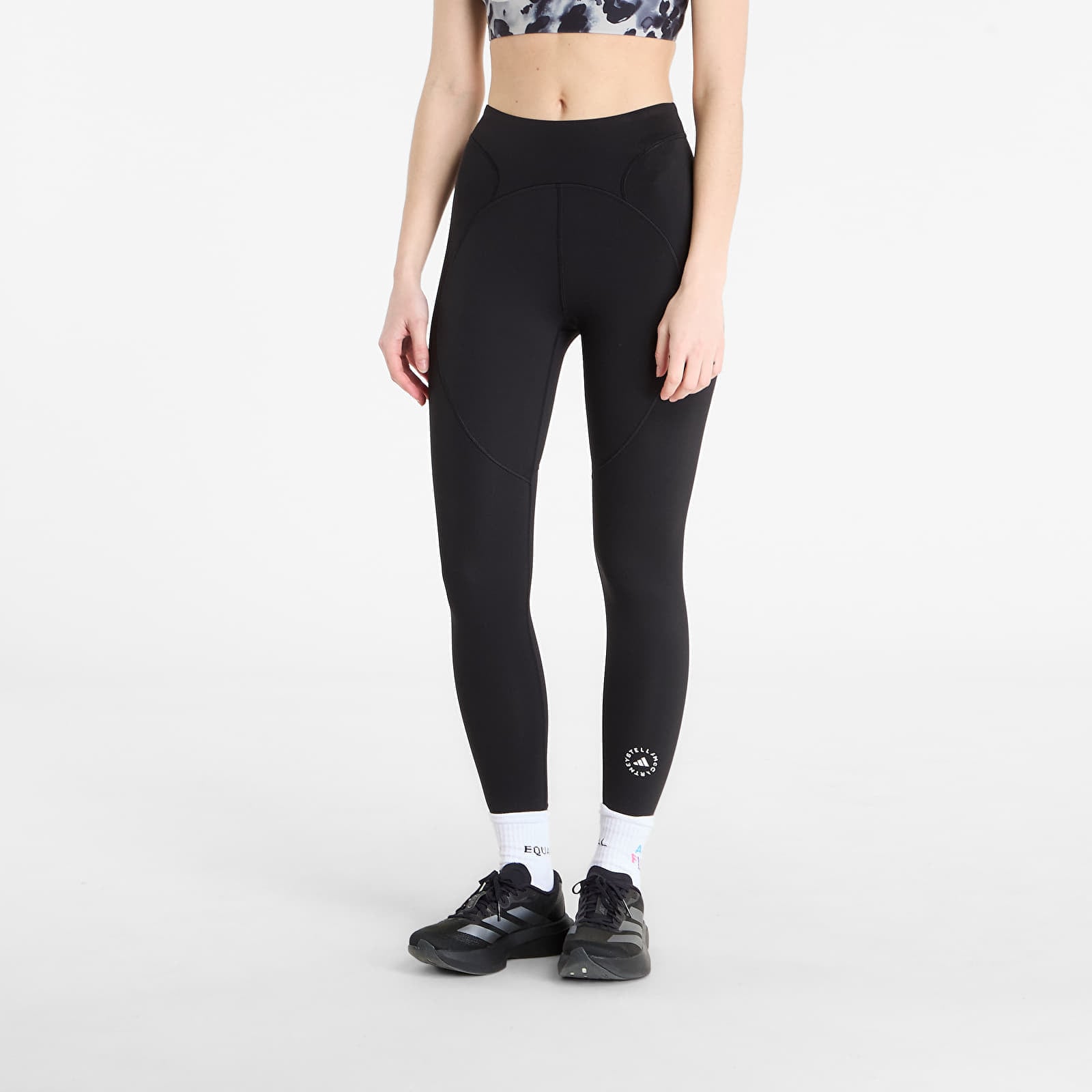 Colanți adidas x Stella McCartney Track Pantsr 7/8 L Black M
