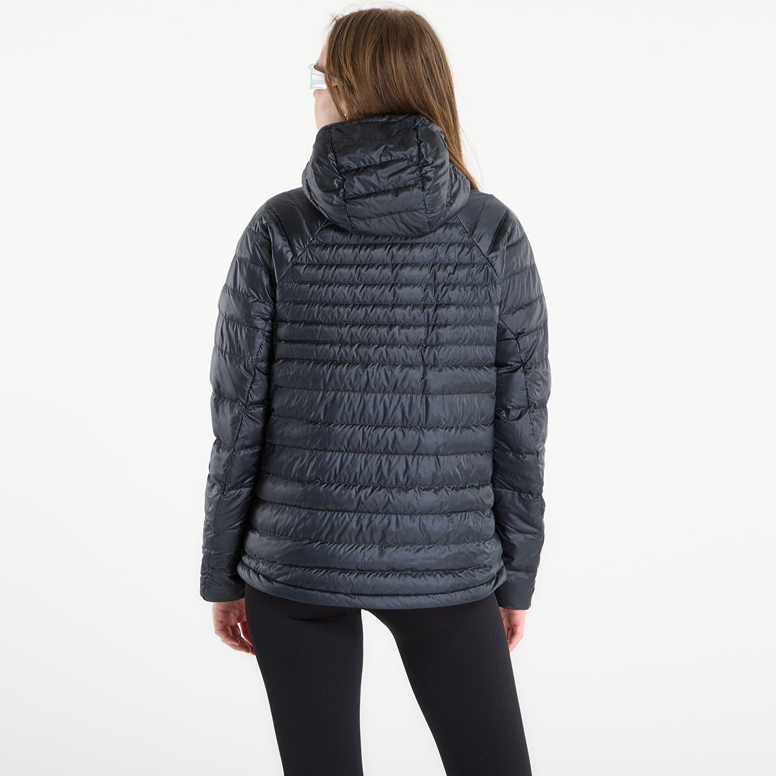 Jackets adidas Terrex Techrock CLIMAWARM+ Down Hooded Jacket Carbon/ Black