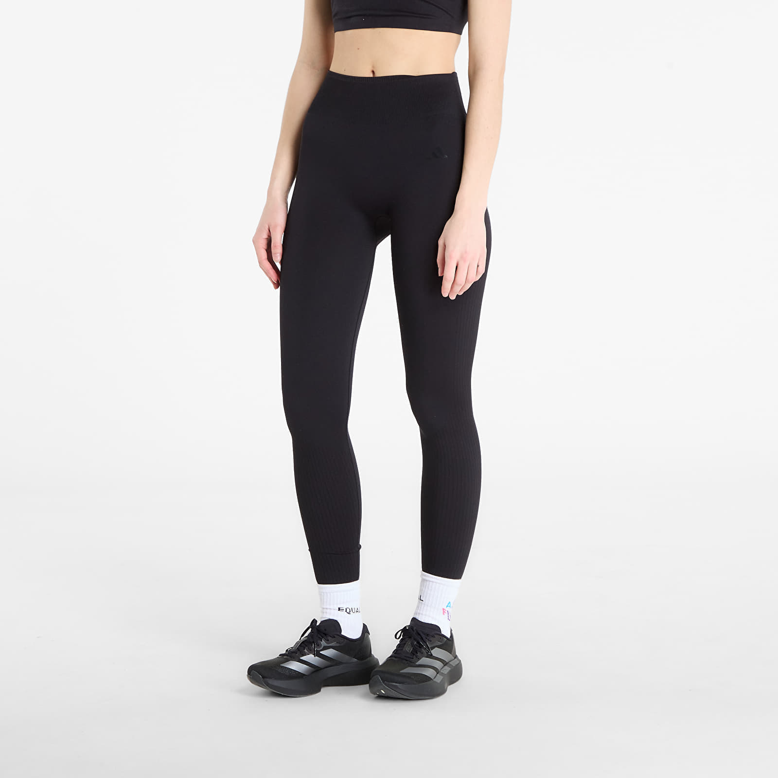 Colanți adidas We Knit 1/1 L Black M