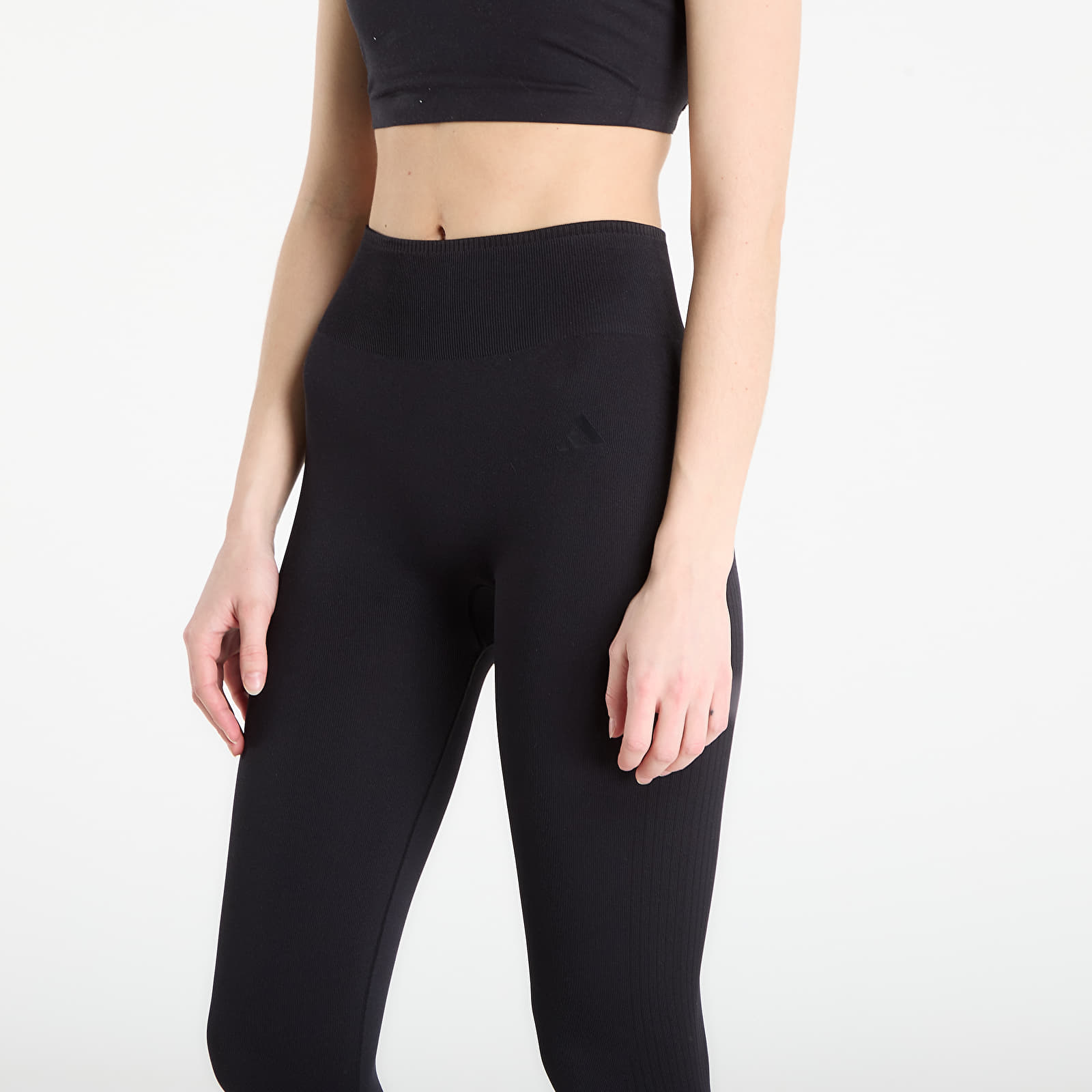 Leggings adidas We Knit 1/1 L Black