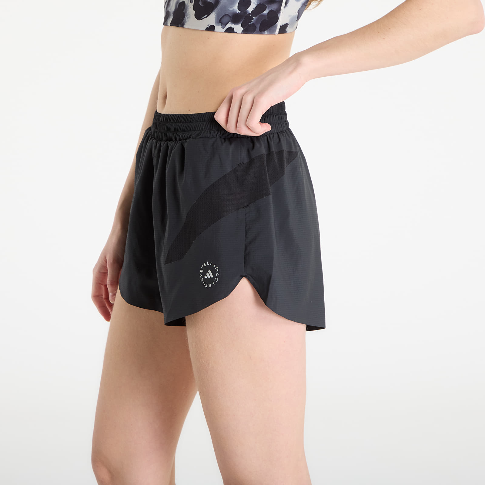Shorts adidas x Stella McCartney Track Pantsa Shorts Black