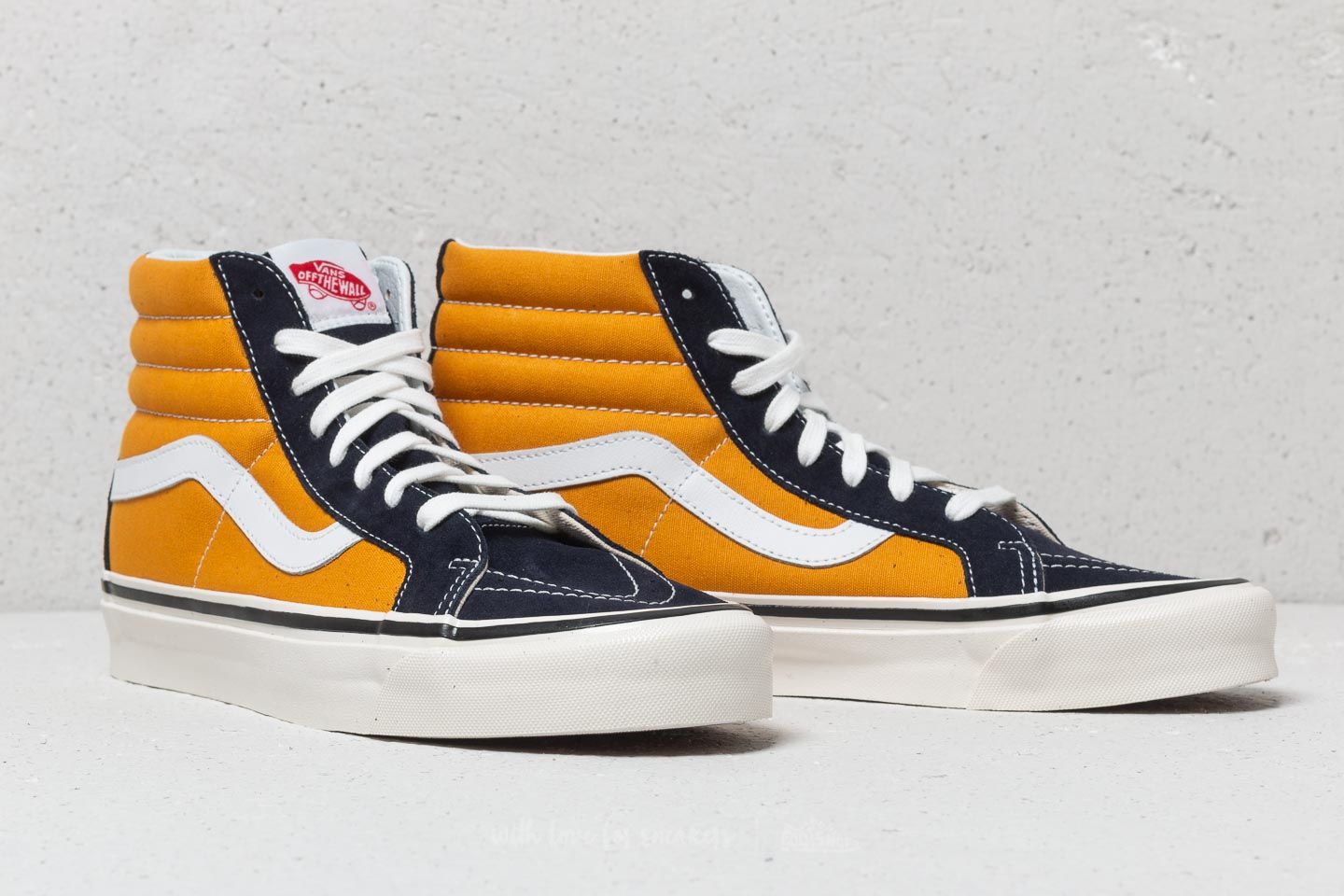 Vans sk8 best sale hi mens Orange