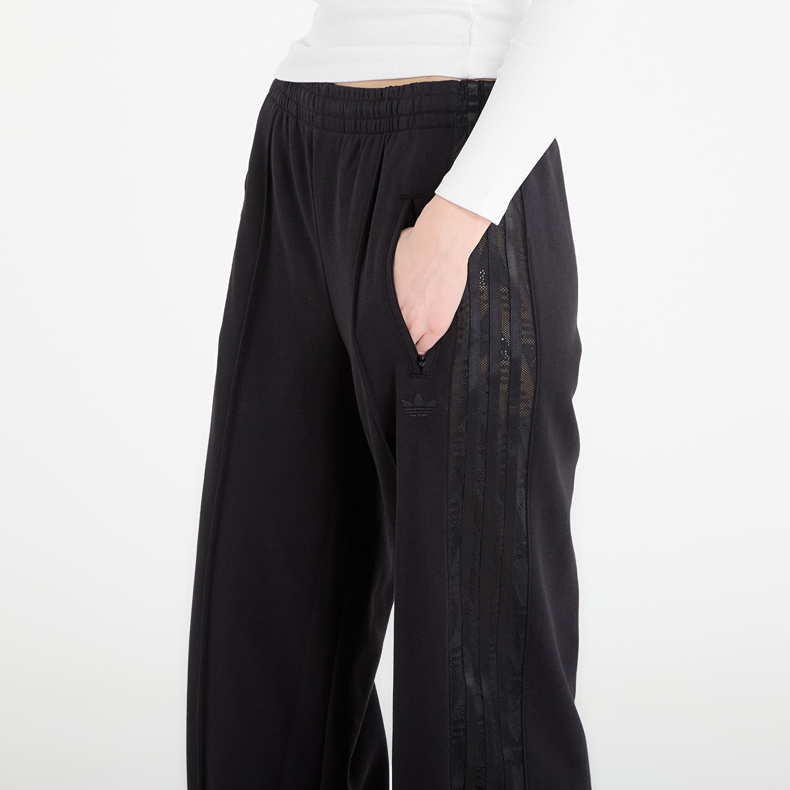 Housut adidas Firebird Lacetp Black