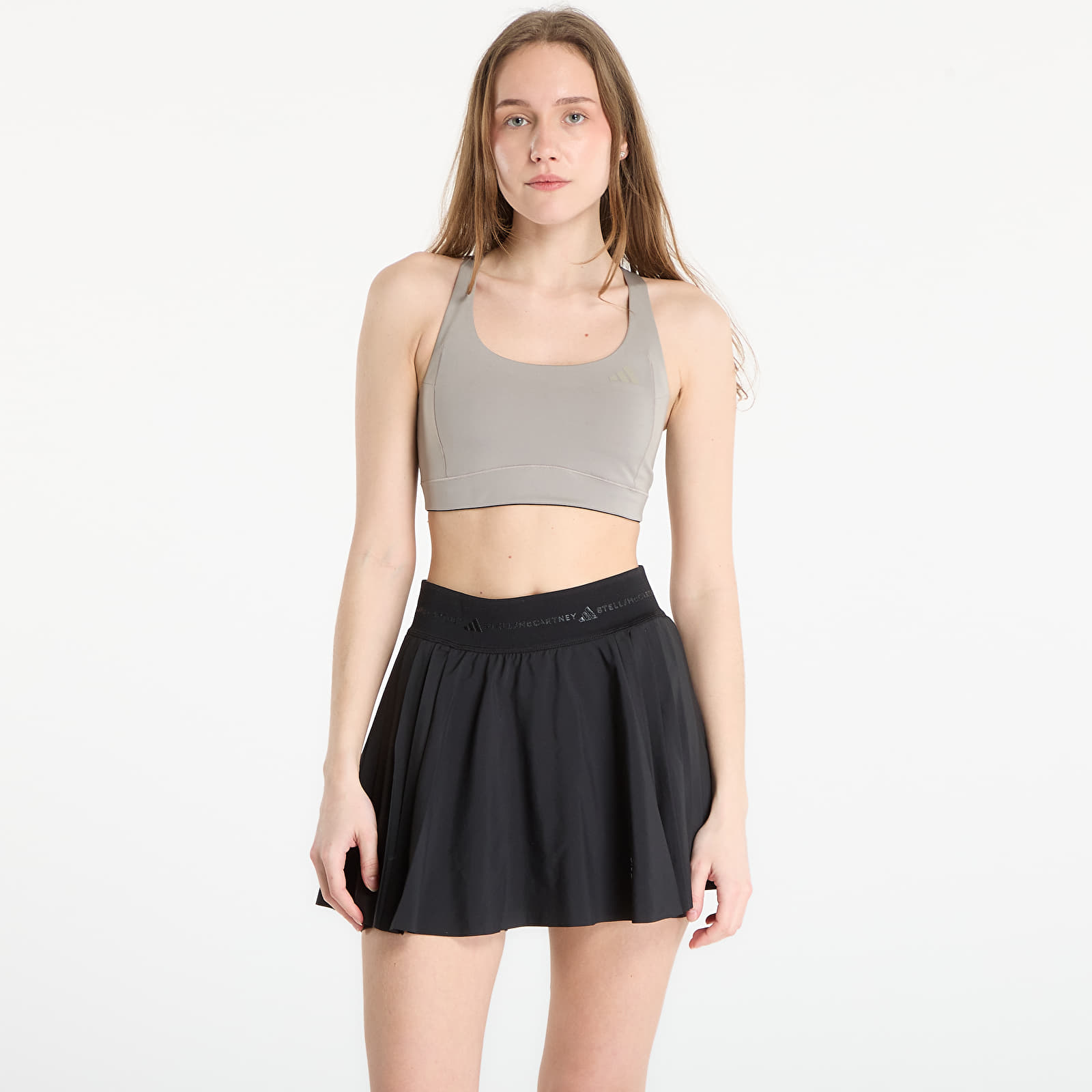 Сутиени adidas x Entire Studios Optime Training Bra Putty Beige