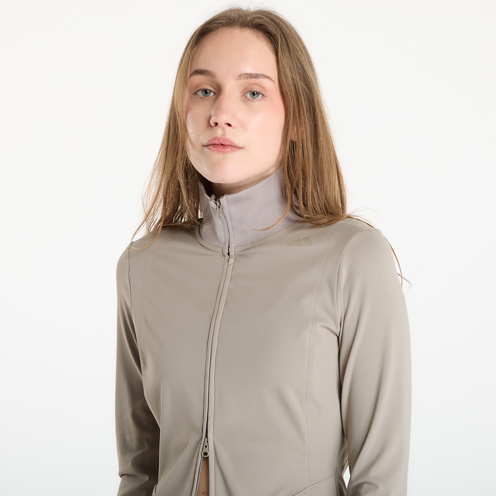 Суичърти adidas x Entire Studios Training Mid Layer Jacket Putt Jacket Putty Beige