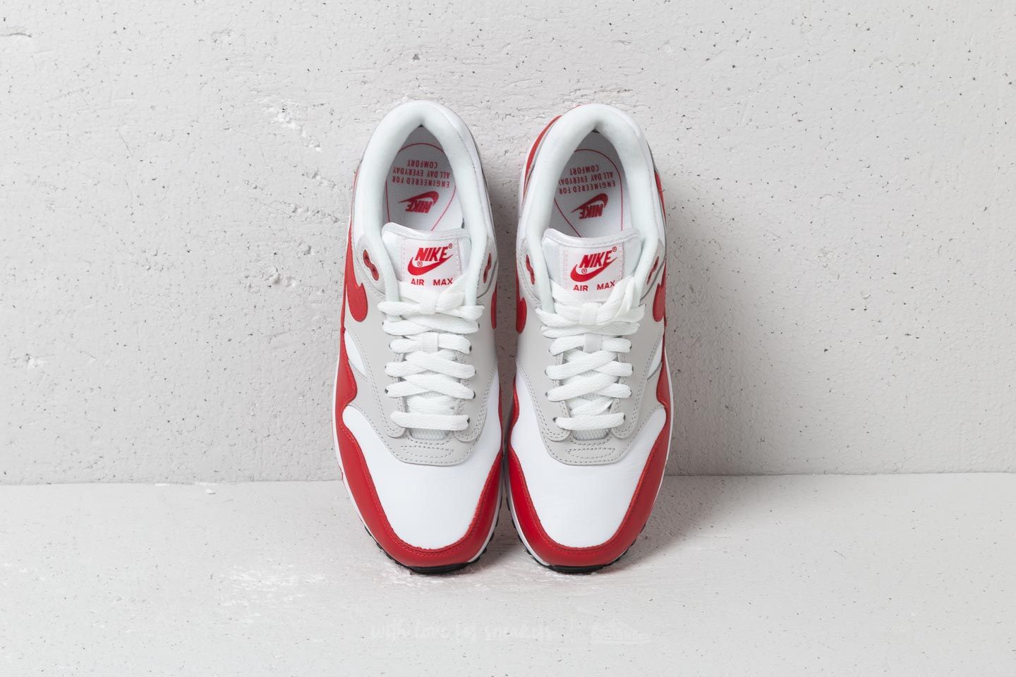Moteriška avalynė Nike Air Max 90/1 W White/ University Red