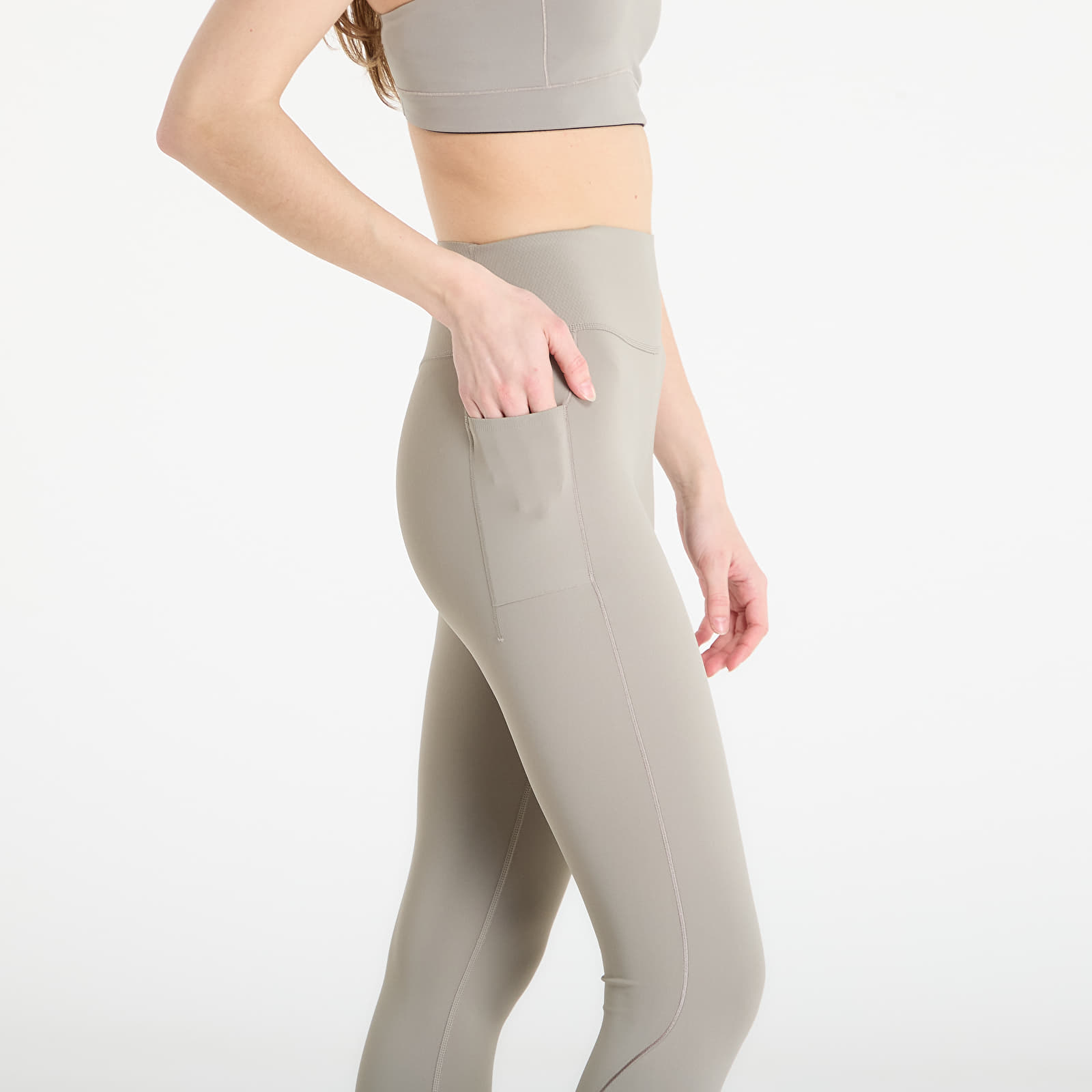 Legíny adidas Es Optime 7/8L Putty Beige