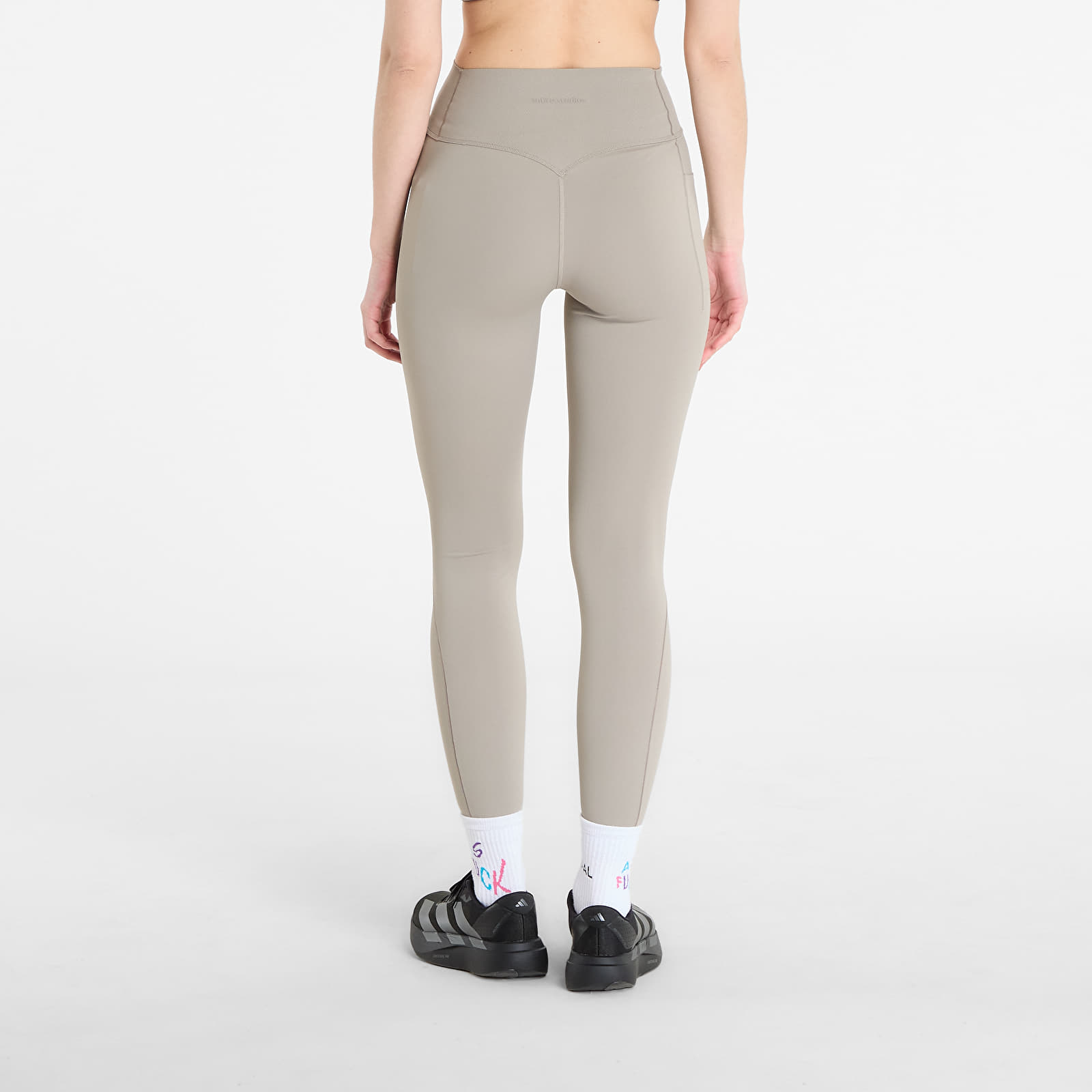 Legíny adidas Es Optime 7/8L Putty Beige