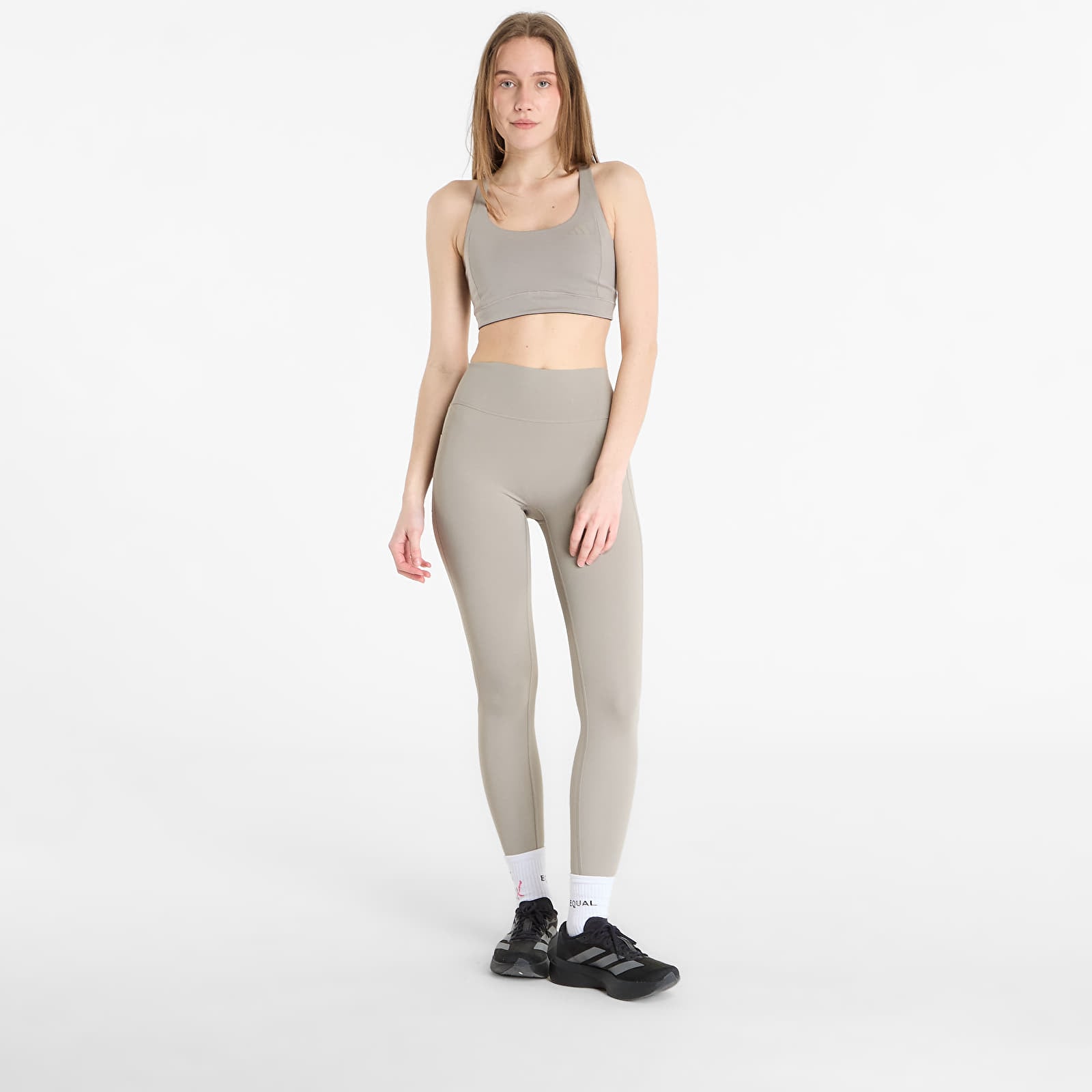 Legíny adidas Es Optime 7/8L Putty Beige