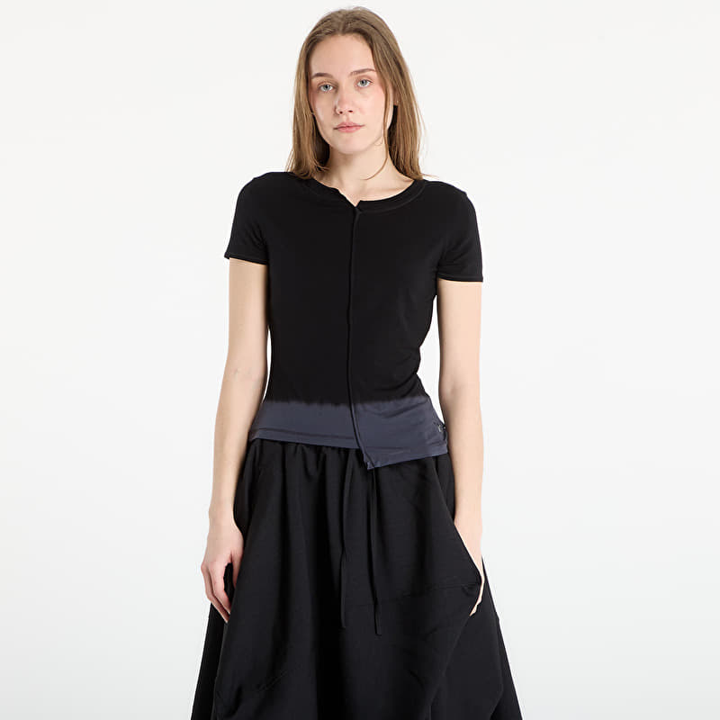 T-shirt Y-3 Dip Dye Fitted T-Shirt Black