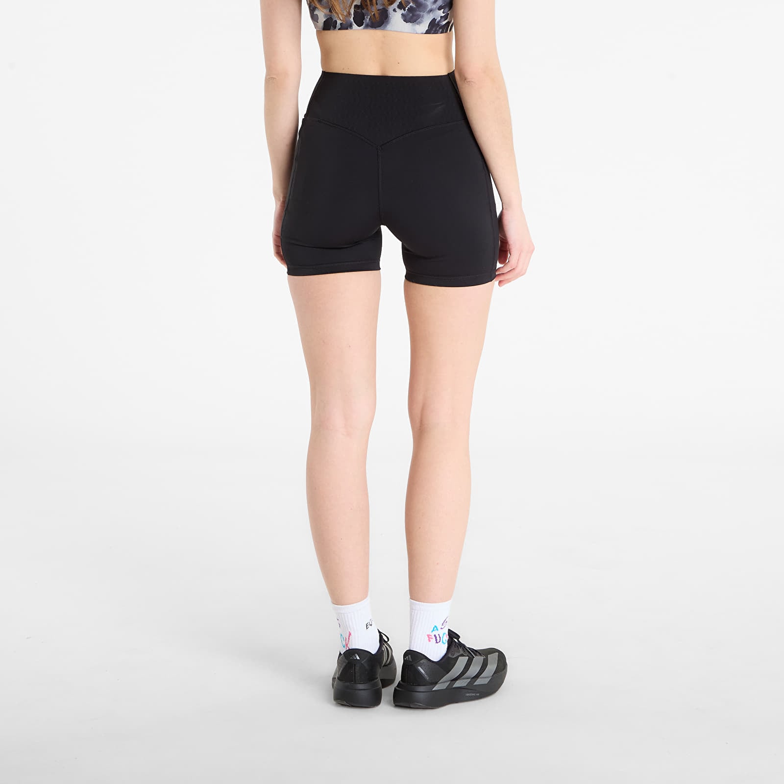 Leggings da donna adidas Opt Pwr Short L Black