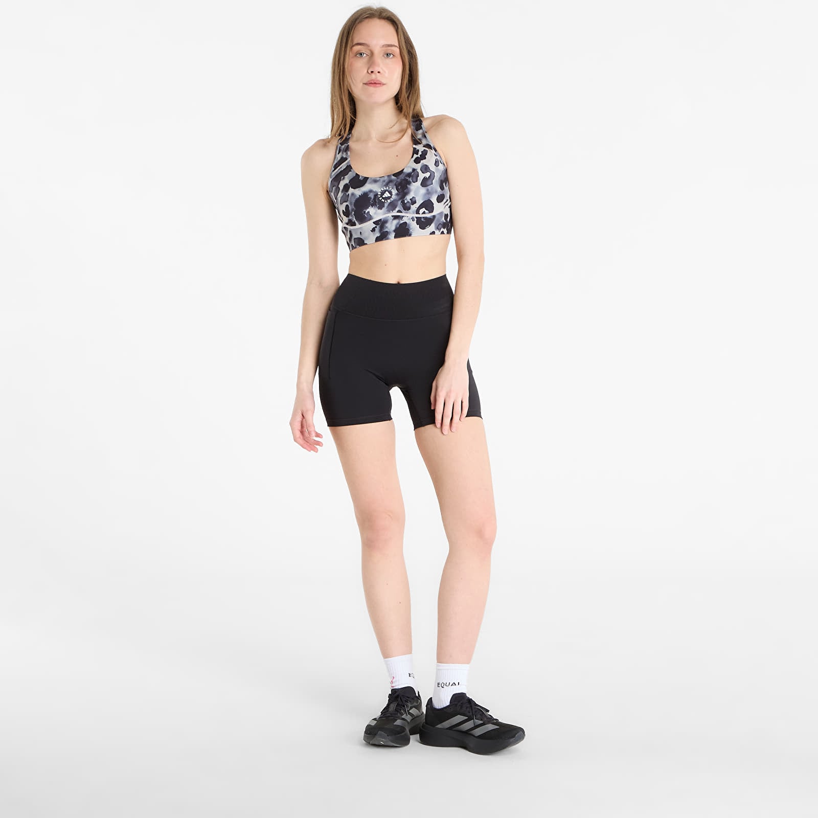 Leggings da donna adidas Opt Pwr Short L Black