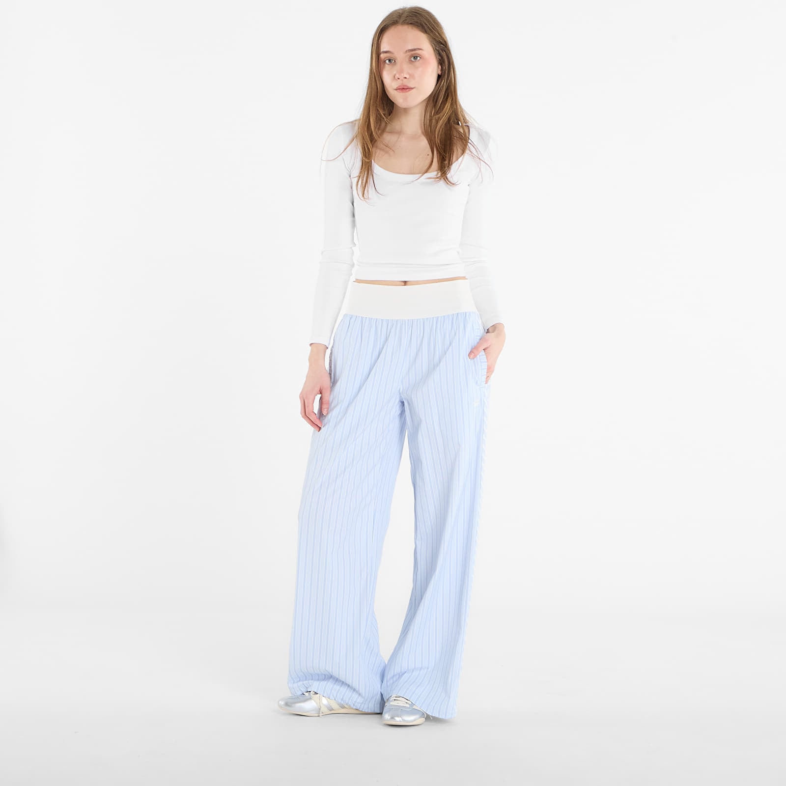 Housut adidas P Ess Pant Crsk/ Ambient Sky