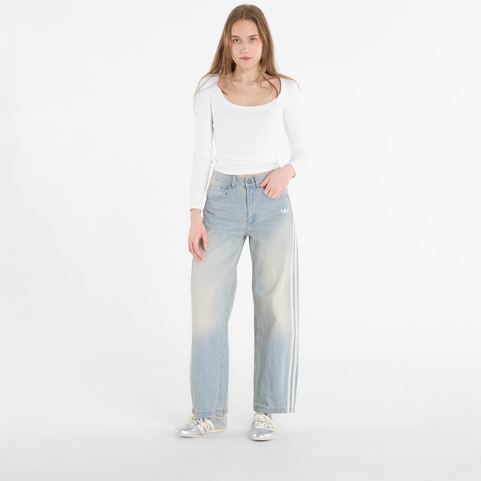 Jeans adidas Dad Jeans Lghden