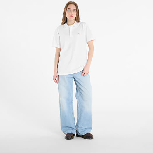 トップス GPSK-518 Frank Polo white Moose Knuckles Pique Polo Shirt White - Terraces Menswear
