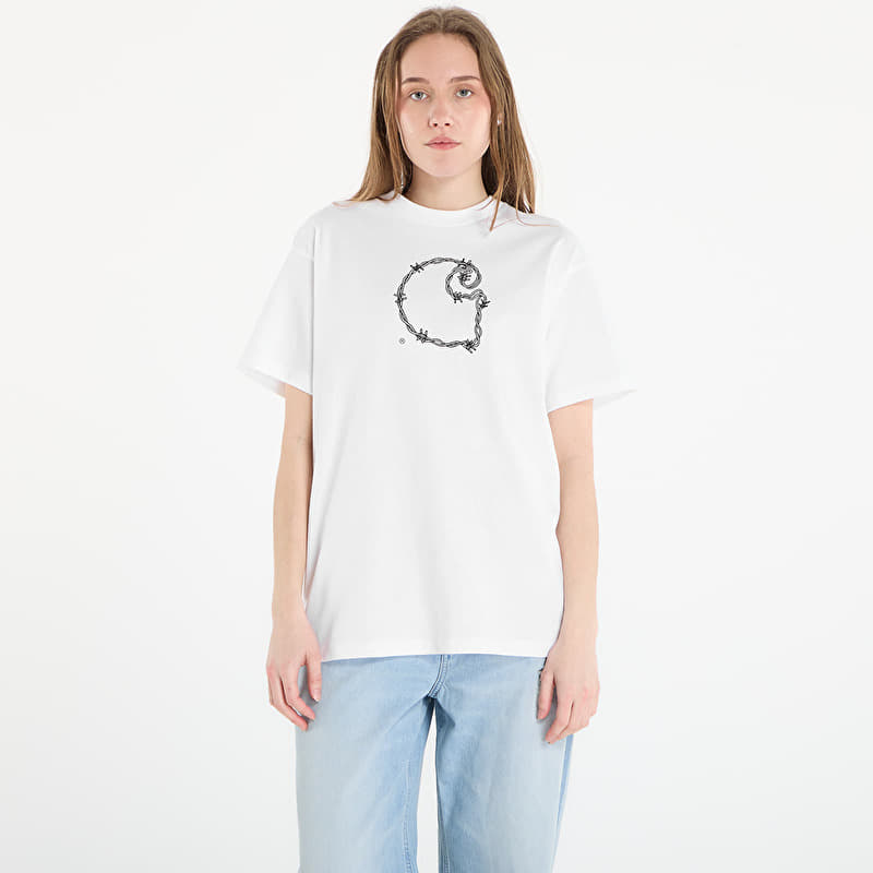 Carhartt WIP S/S Barbwire C T-Shirt UNISEX White