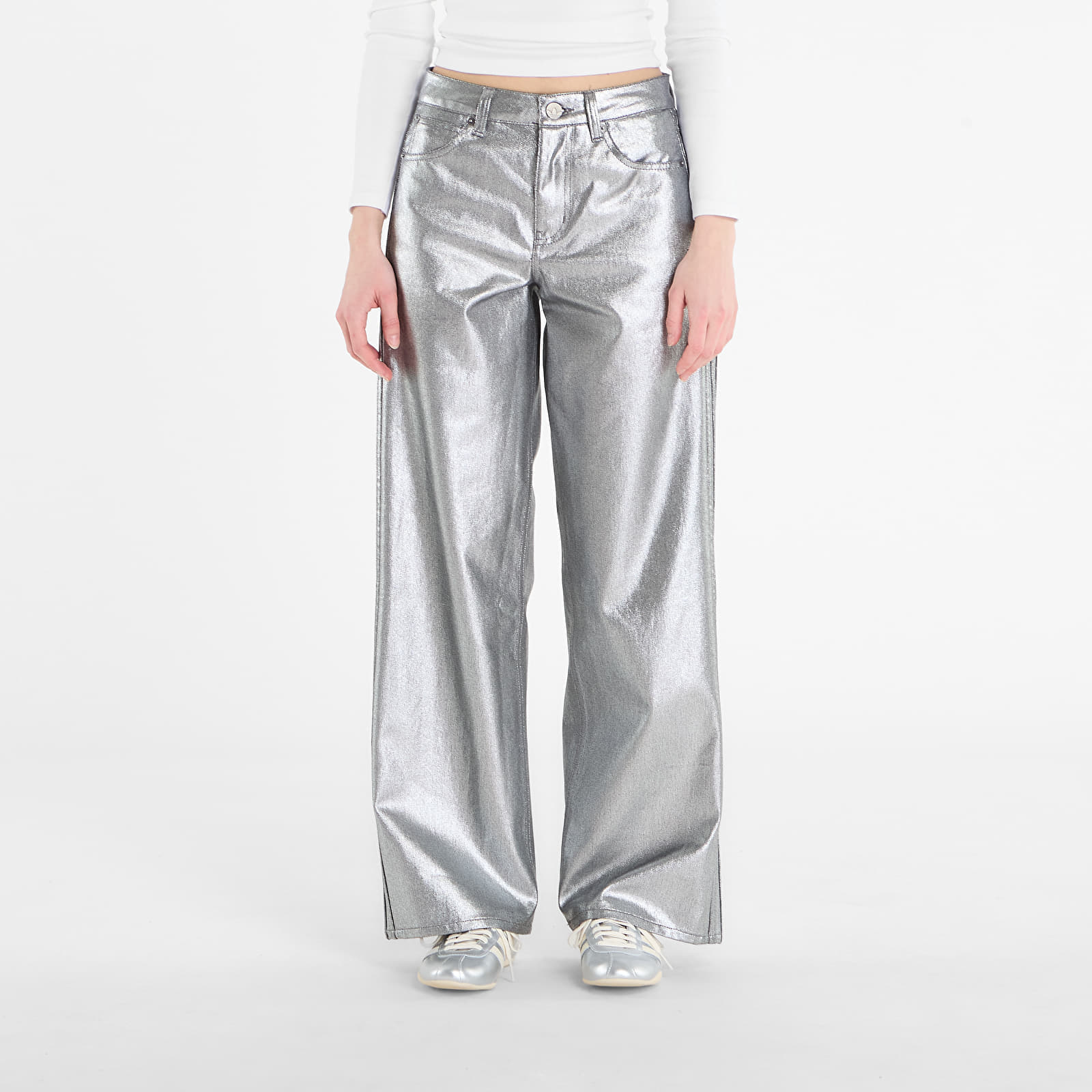 Blugi adidas Firebird Track Pants D Silver Metallic W27/L32