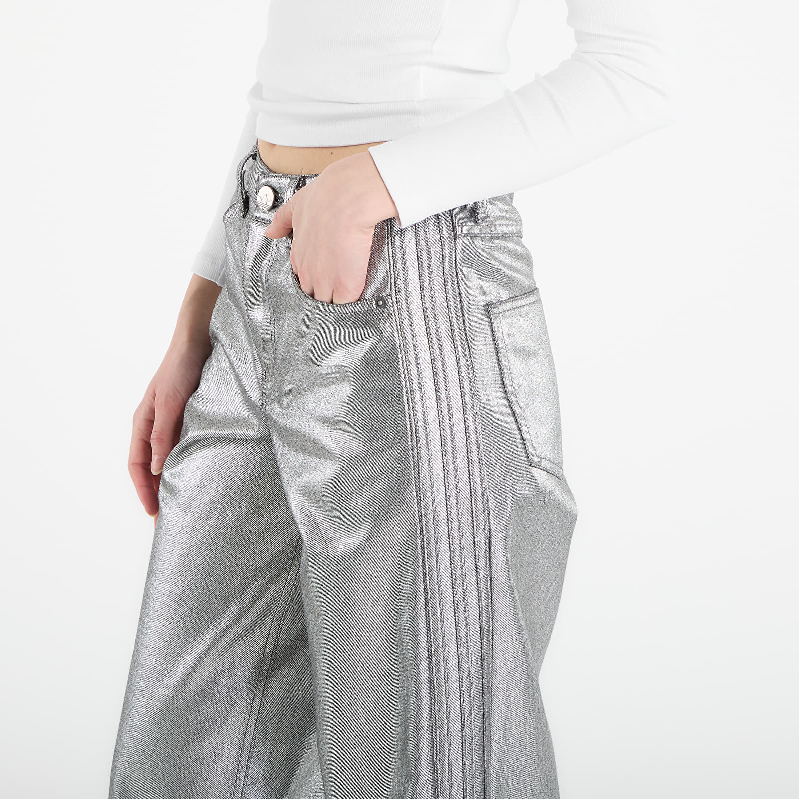 Farkut adidas Firebird Track Pants D Silver Metallic