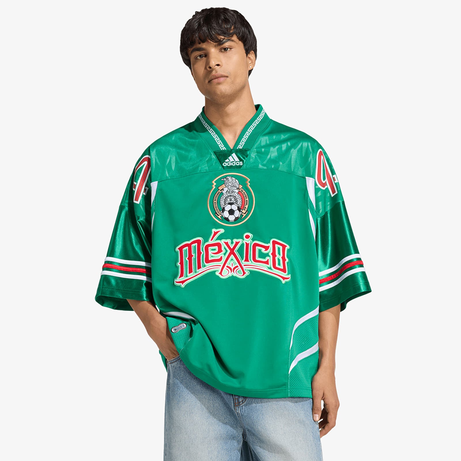 Dresy adidas Jersey Bright Green/ White/ Better Scarlet