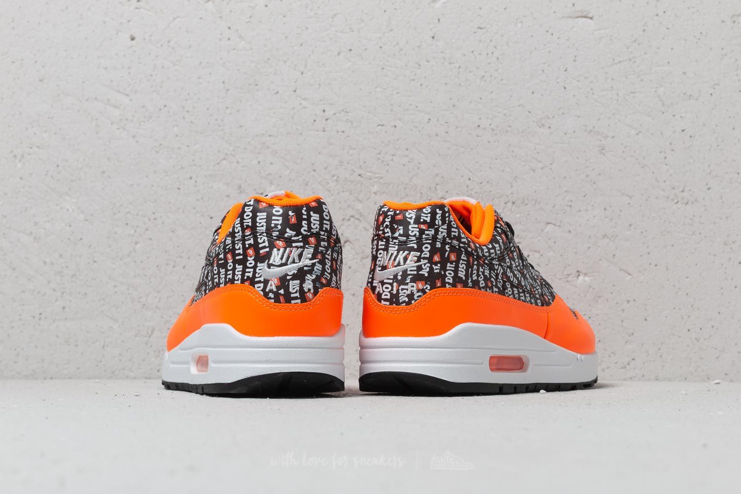 nike air max 1 premium just do it orange