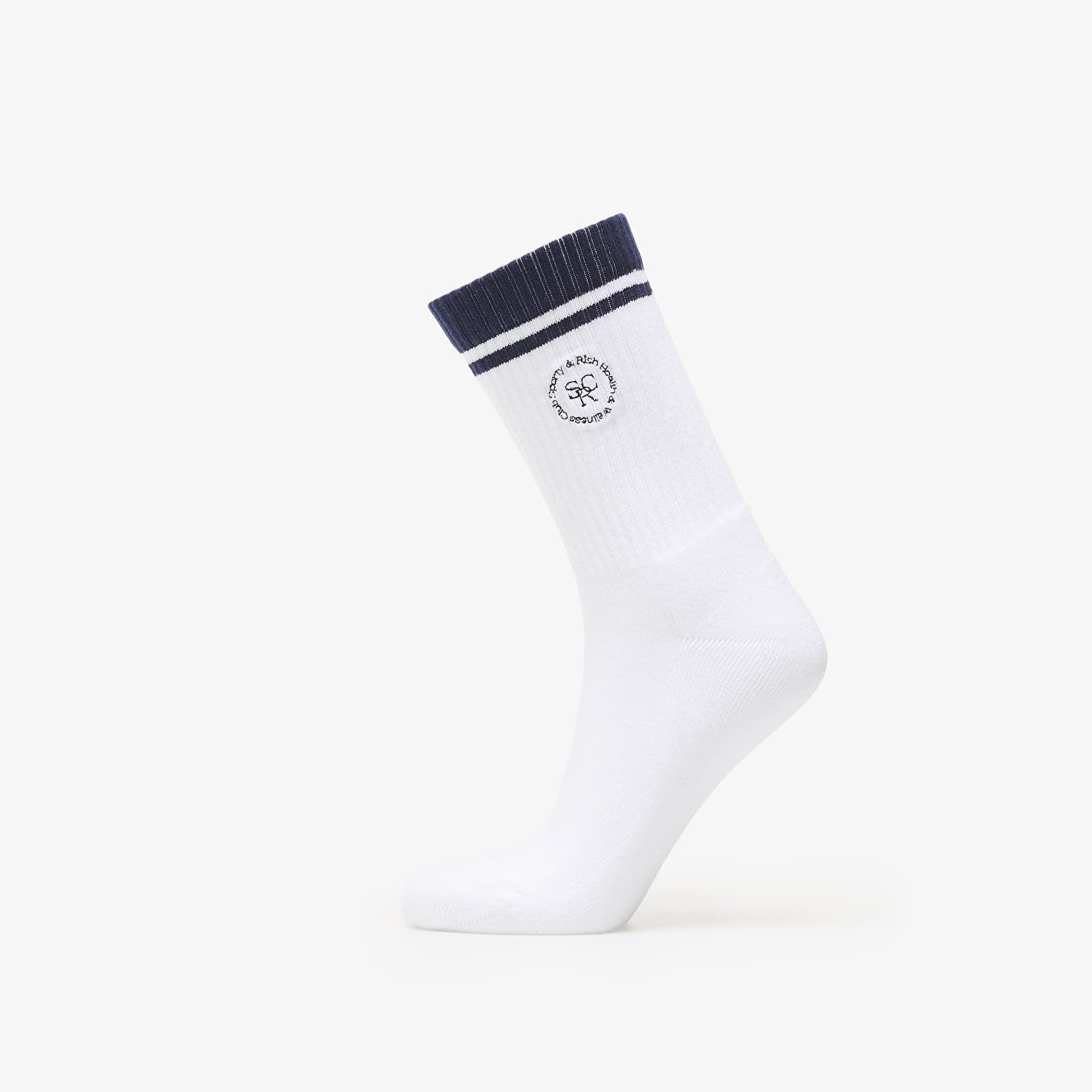 Kojinės Sporty & Rich SRHWC Socks White/ Dark Navy