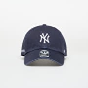 Sporty & Rich Yankees Serif Hat Dark Navy