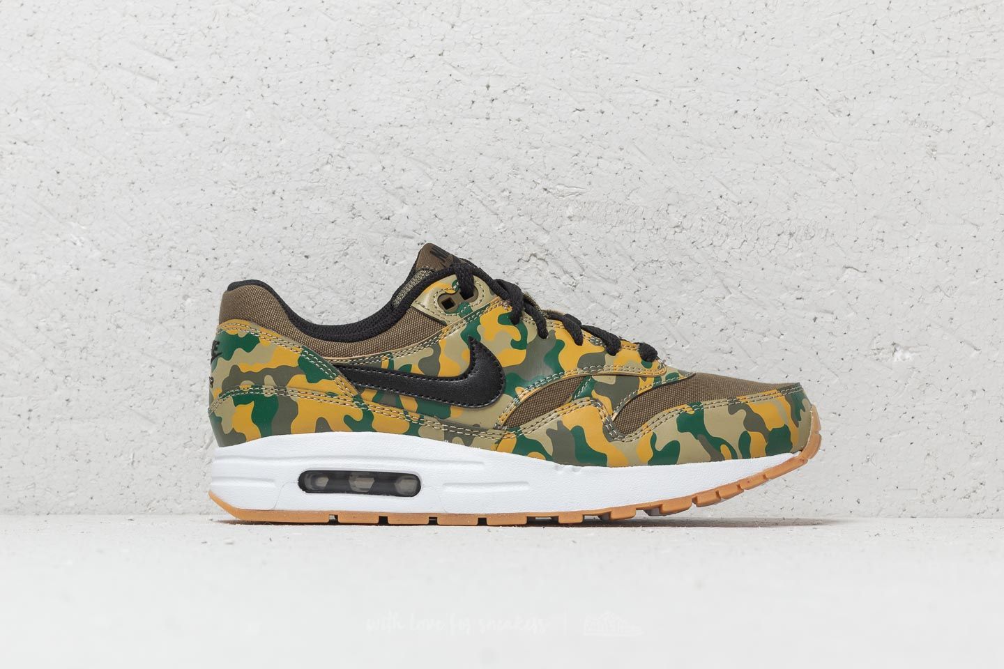 Scarpe donna Nike Air Max 1 Print (GS) Medium Olive/ Black