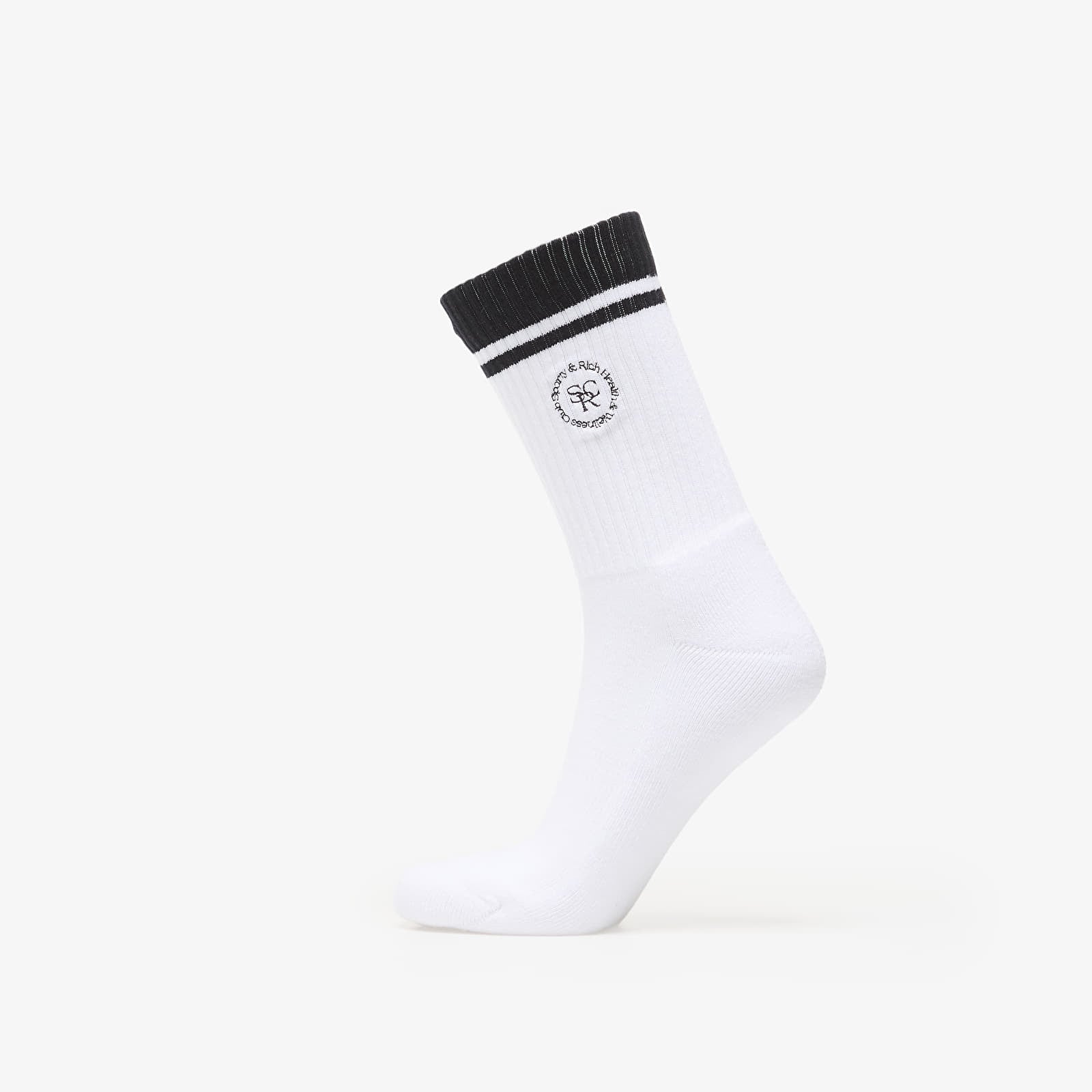 Kojinės Sporty & Rich SRHWC Socks White/ Black