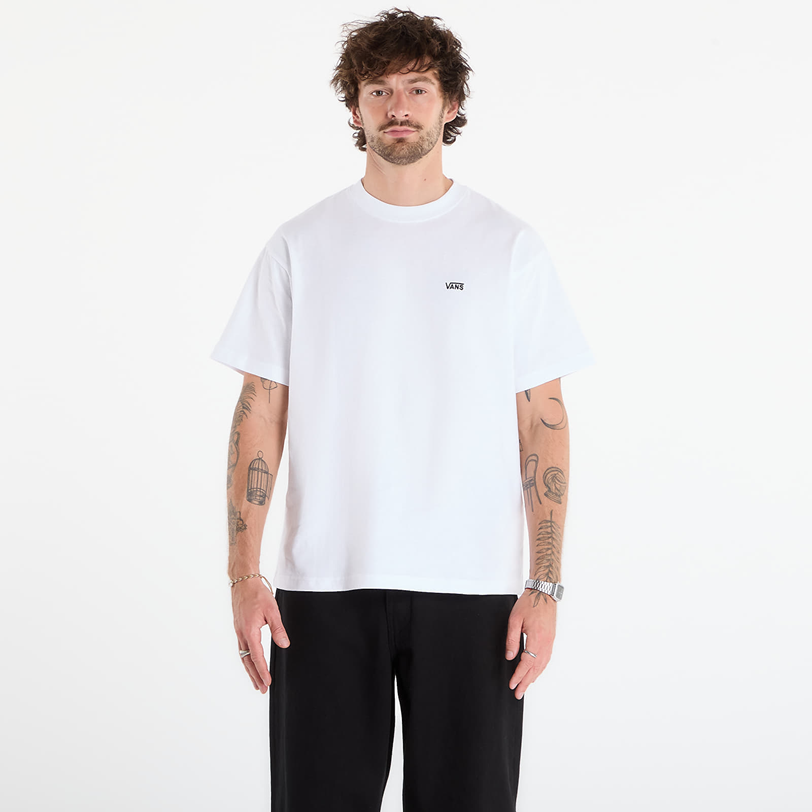 Тениска Vans Left Chest II Loose SS T-Shirt White S