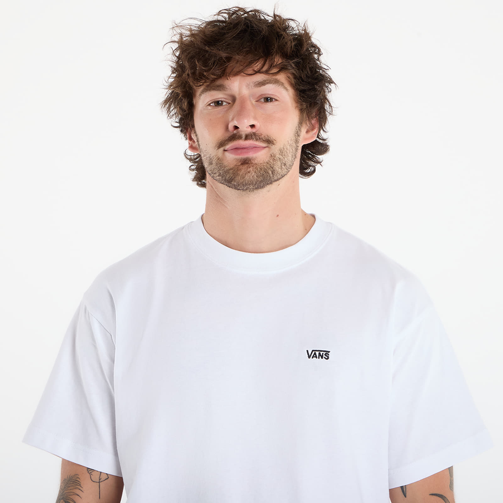 Pánske tričká Vans Left Chest II Loose SS T-Shirt White