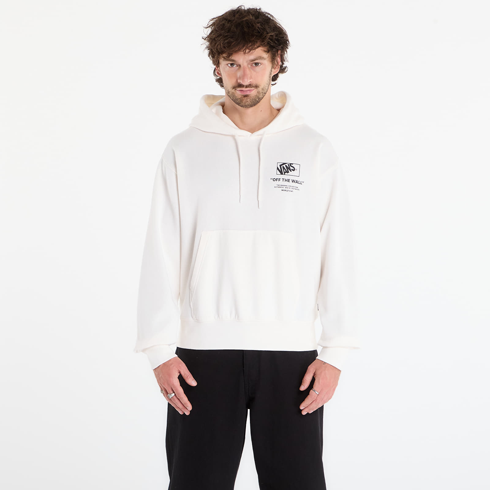 Суитшърт Vans Stacked Hi Pullover Egret M