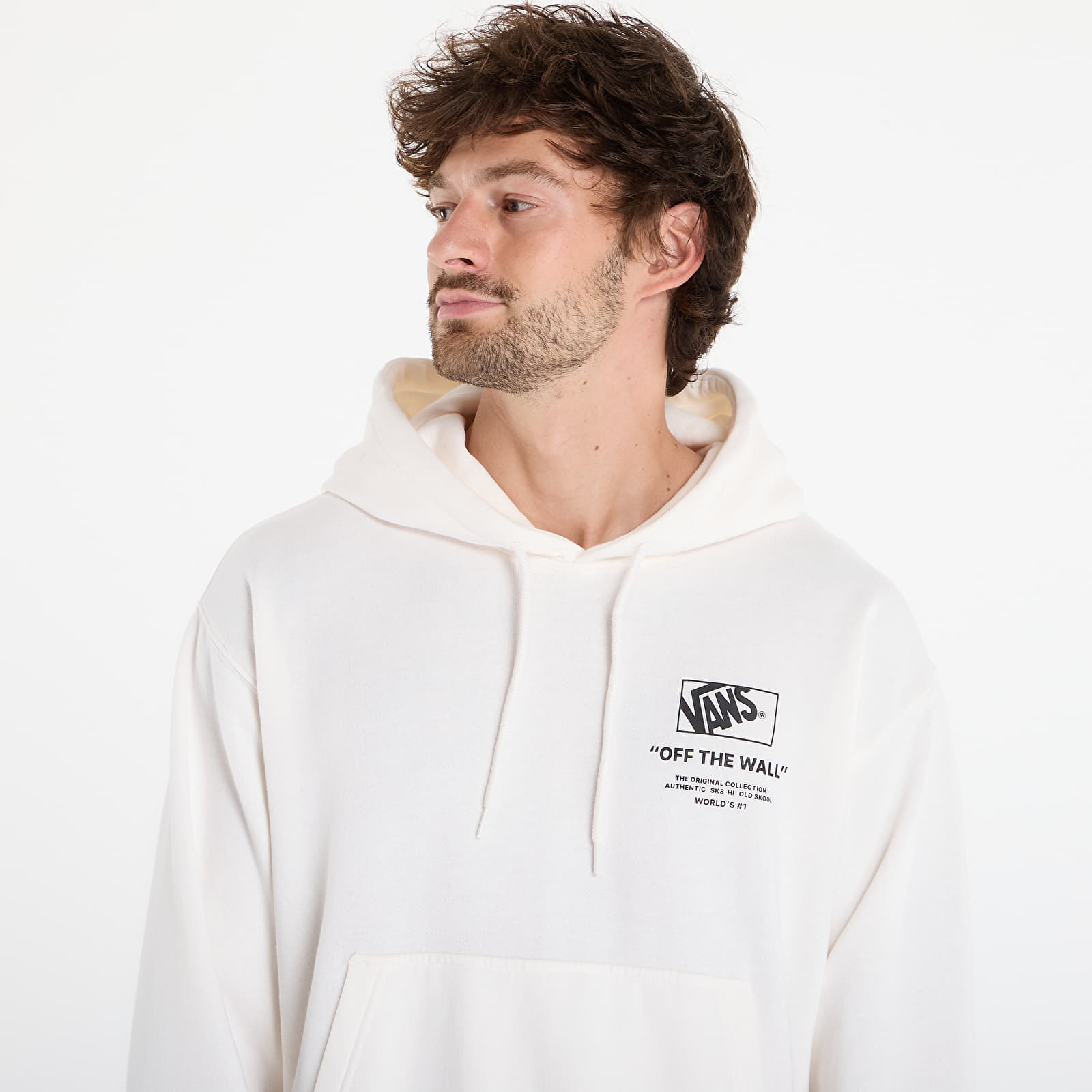 Ανδρικά φούτερ  Vans Stacked Hi Pullover Egret