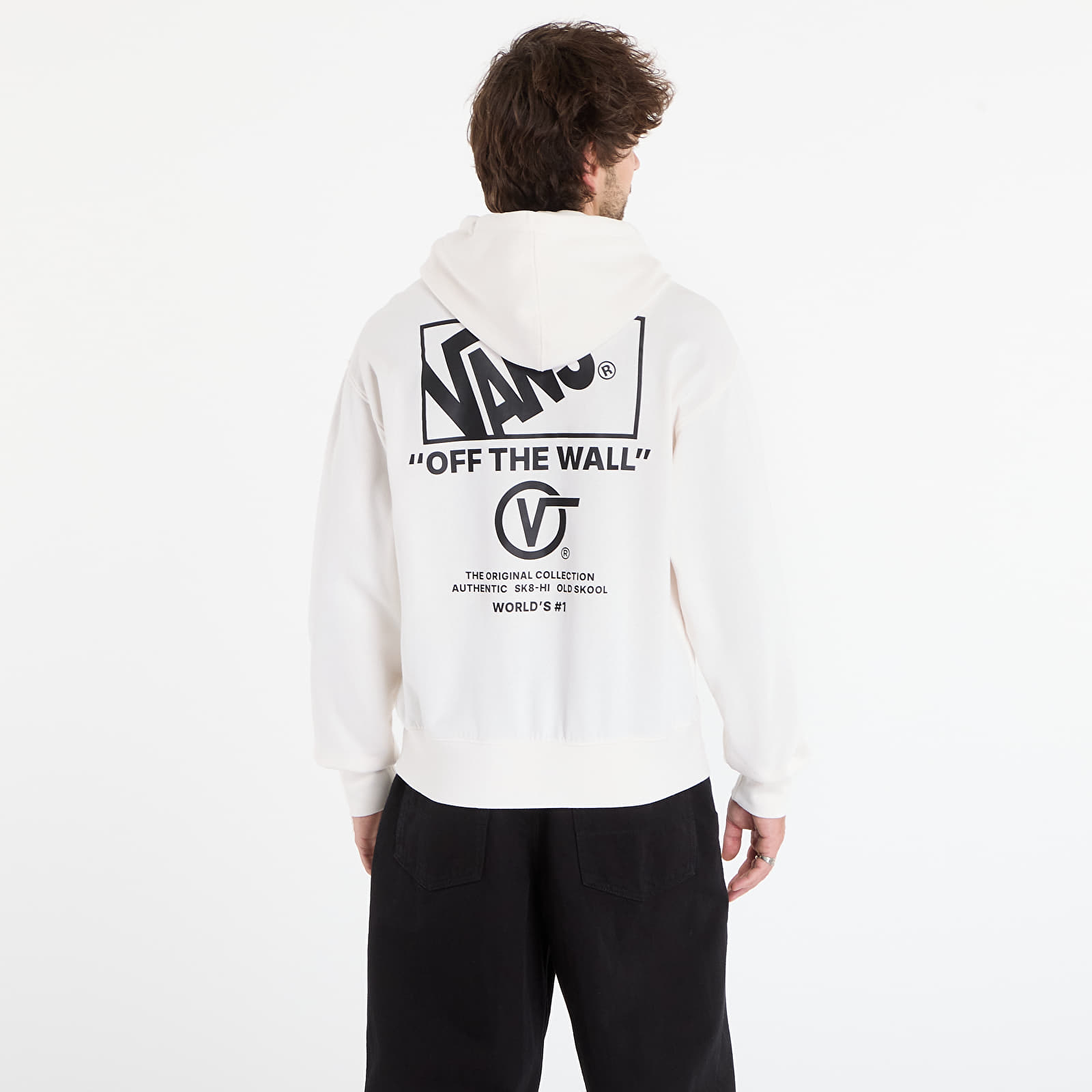 Ανδρικά φούτερ  Vans Stacked Hi Pullover Egret