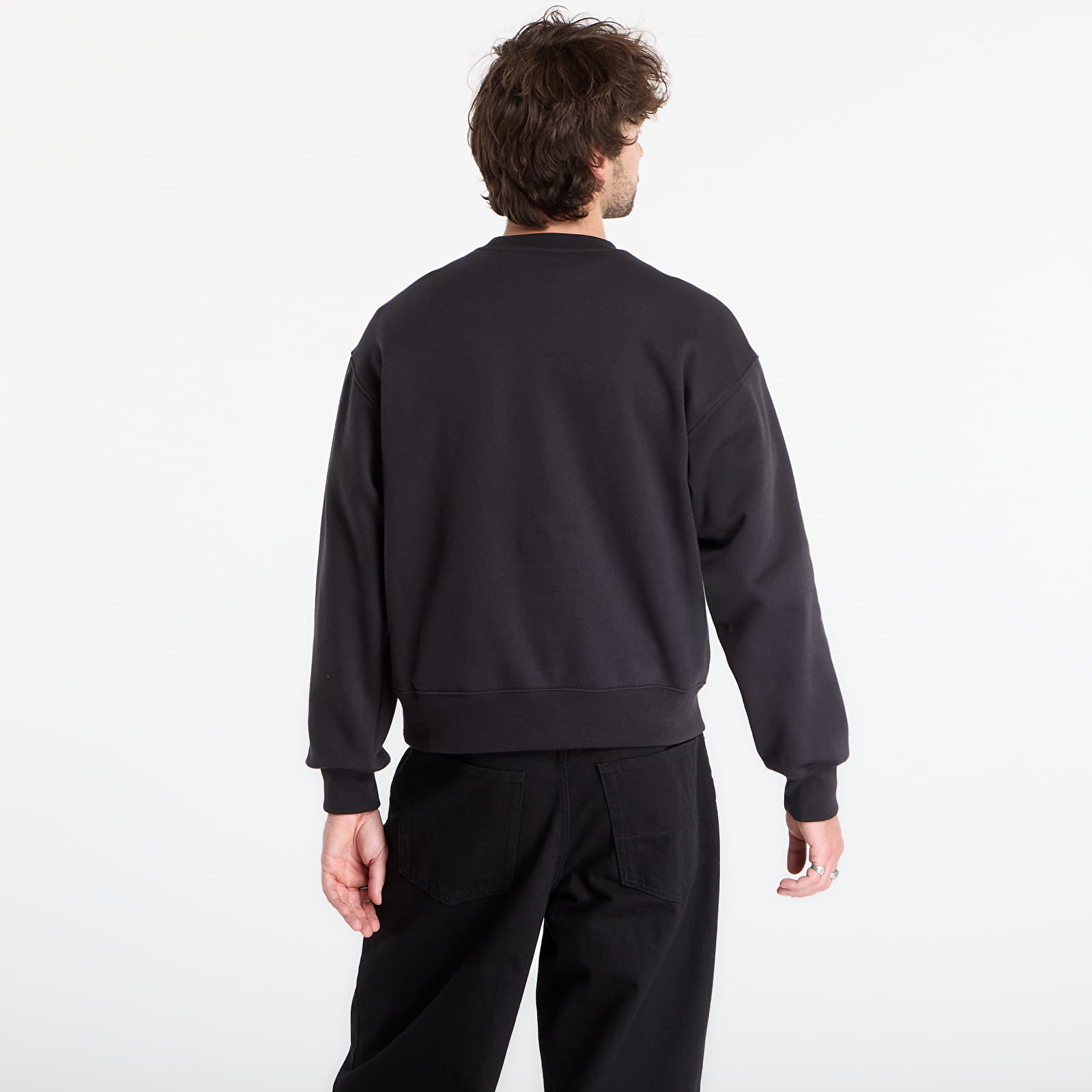 Мъжки суичъри Vans Worldwide94 Crew Black