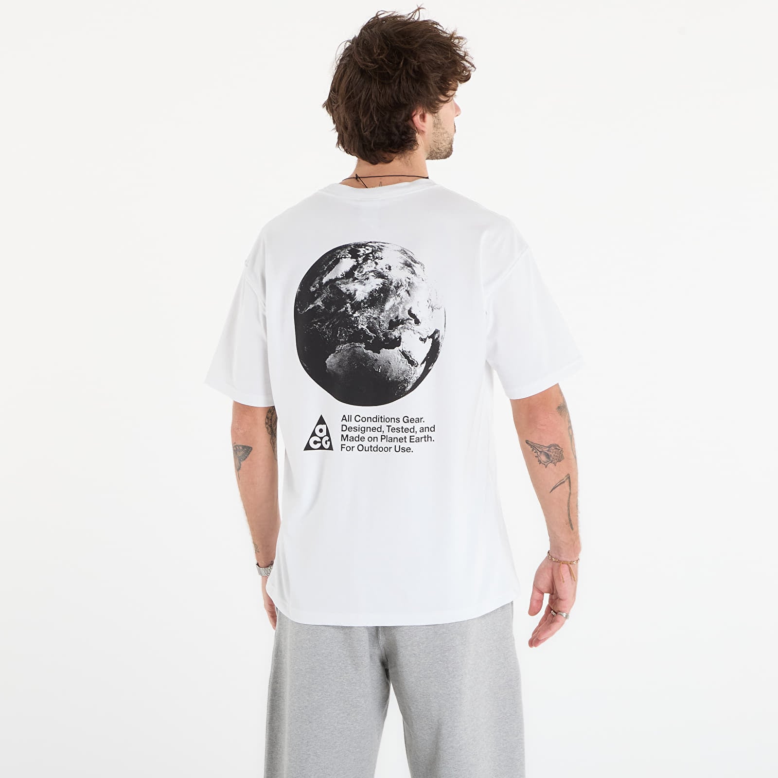 Männer T-Shirts Nike ACG Men's Dri-FIT T-Shirt Summit White