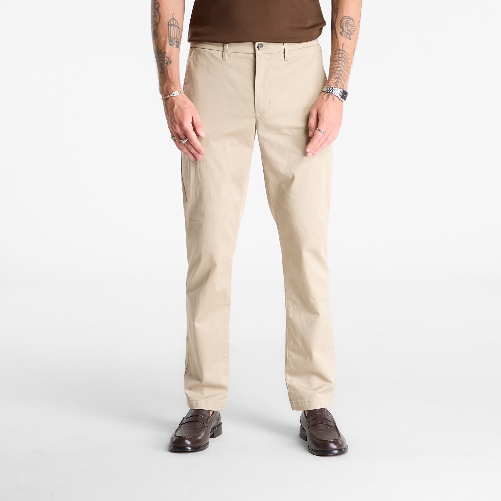 Панталони Tommy Hilfiger Denton Printed Structure Sandalwood W35/L34