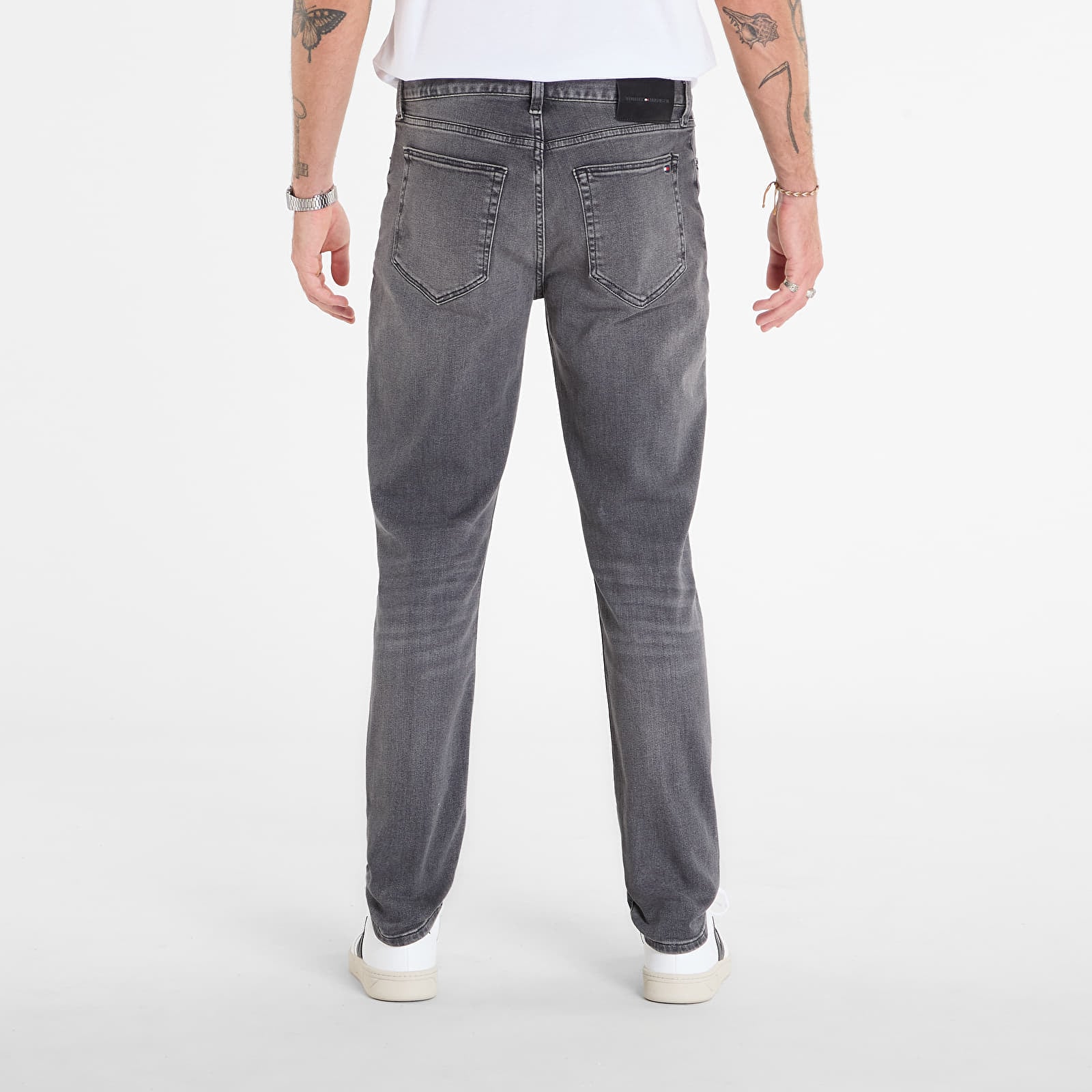 Jeans for menn Tommy Hilfiger Slim Bleecker Leo Grey
