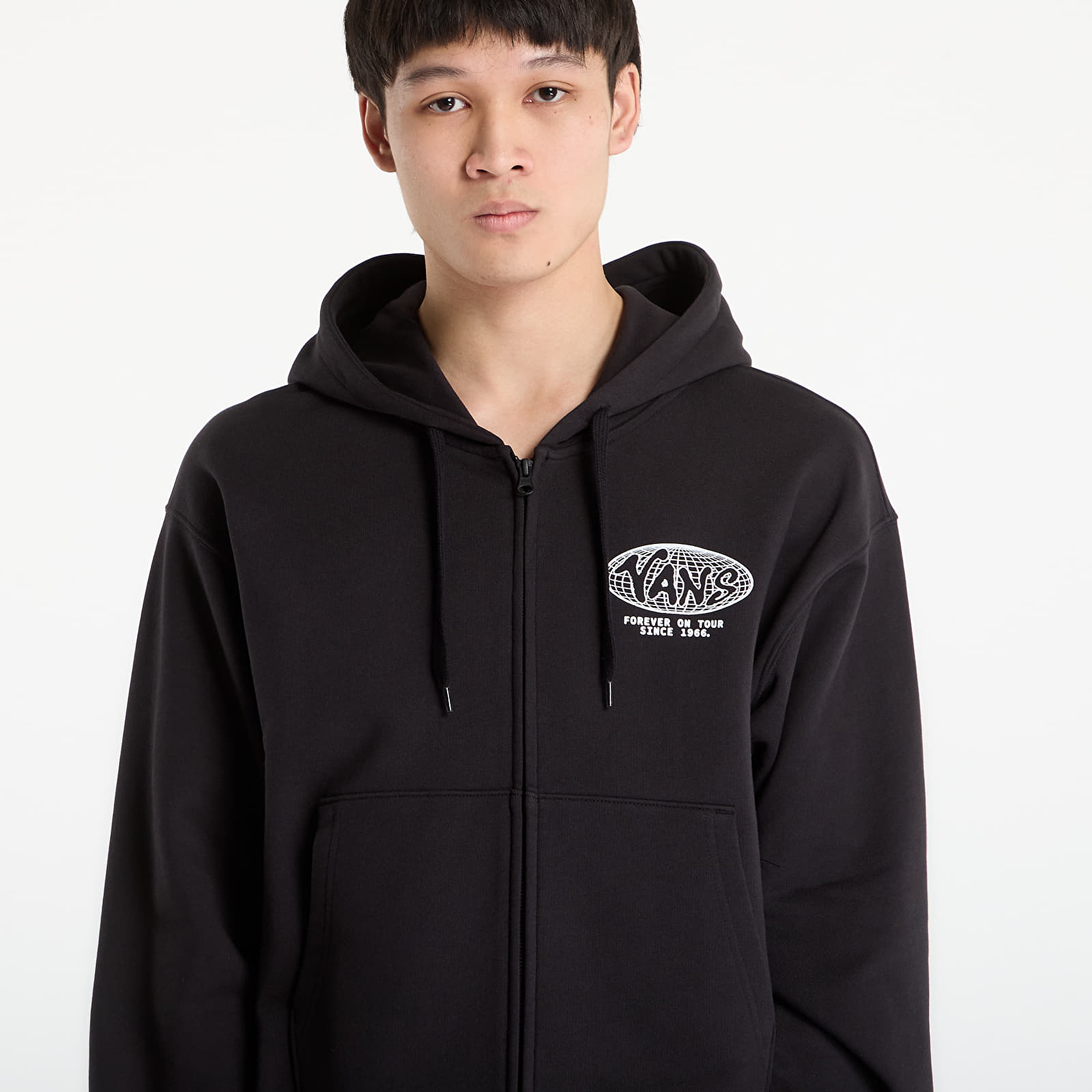 Mikiny Vans World Tour Loose Fz Black