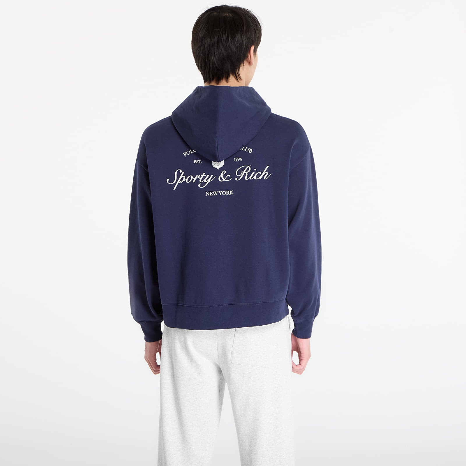 Hættetrøjer og sweatshirts Sporty & Rich Syracuse Hoodie UNISEX Dark Navy