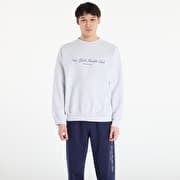 Sporty & Rich NY Health Club Crewneck UNISEX Heather Gray
