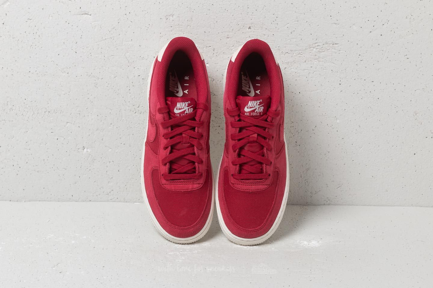 Women s shoes Nike Air Force 1 Suede GS Red Crush Red Crush