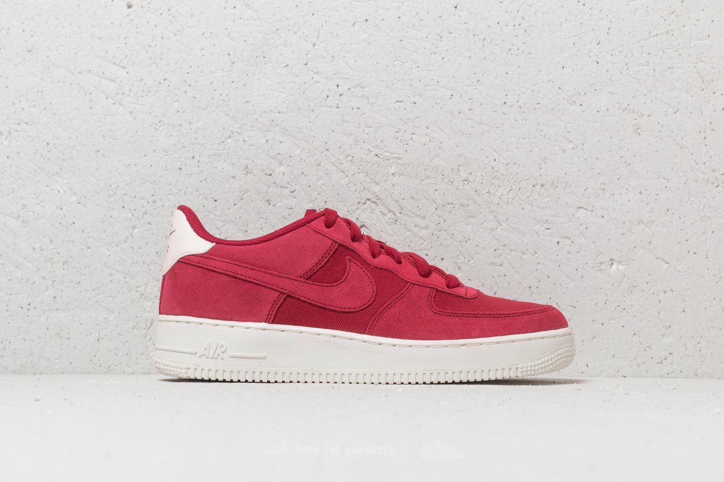 Nike air online force red crush