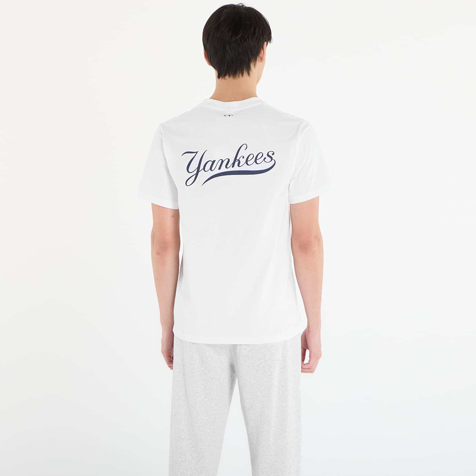 T-shirts Sporty & Rich Yankees Curve T-Shirt UNISEX White