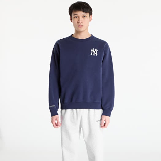 Mikina Sporty & Rich Heritage Yankees Serif Crewneck UNISEX Dark Navy