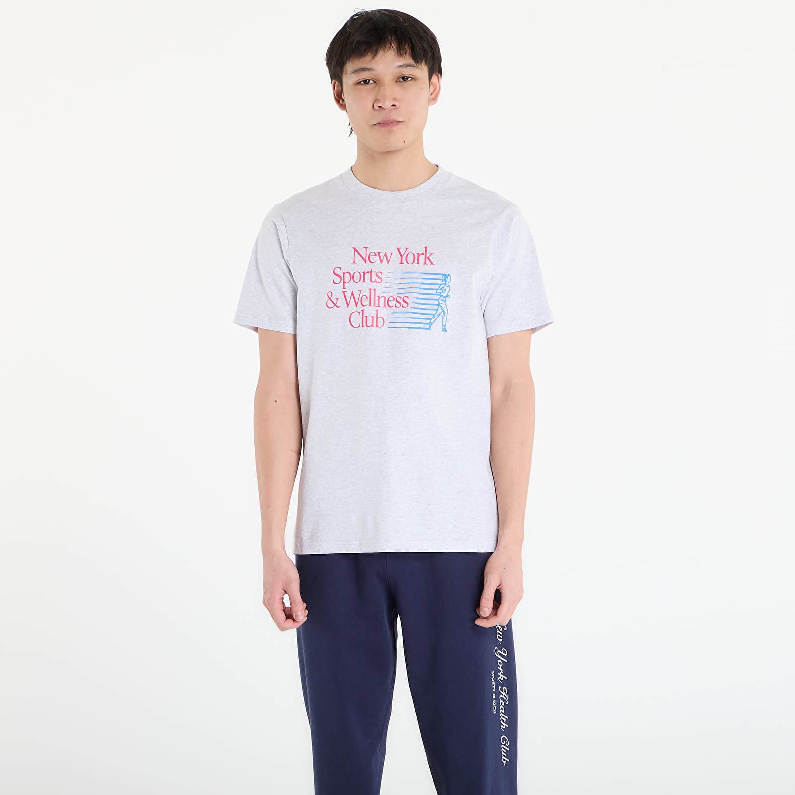 T-skjorter Sporty & Rich NY Motion T-Shirt UNISEX Heather Gray