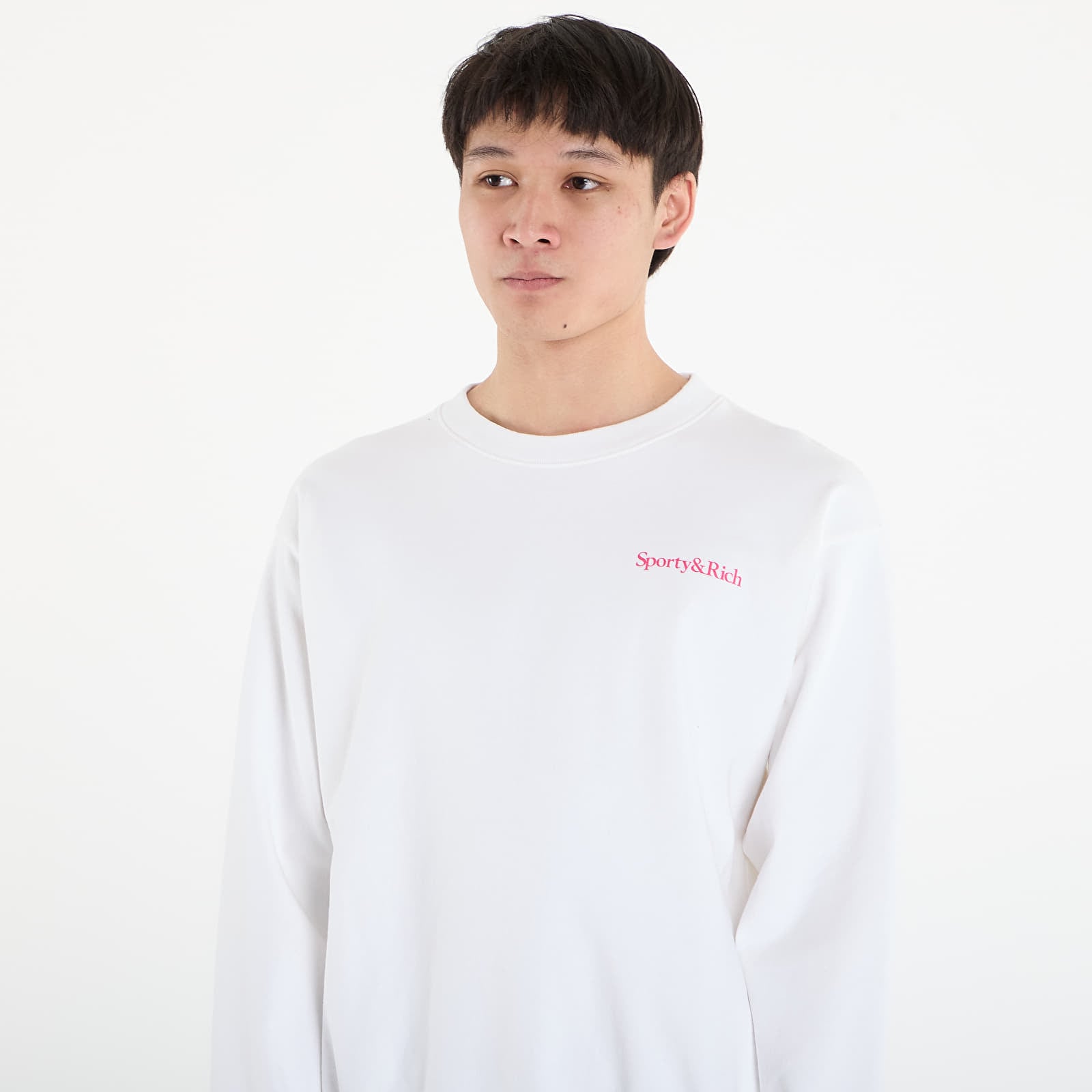 Hettegensere og sweatshirts Sporty & Rich NY Motion Crewneck UNISEX White