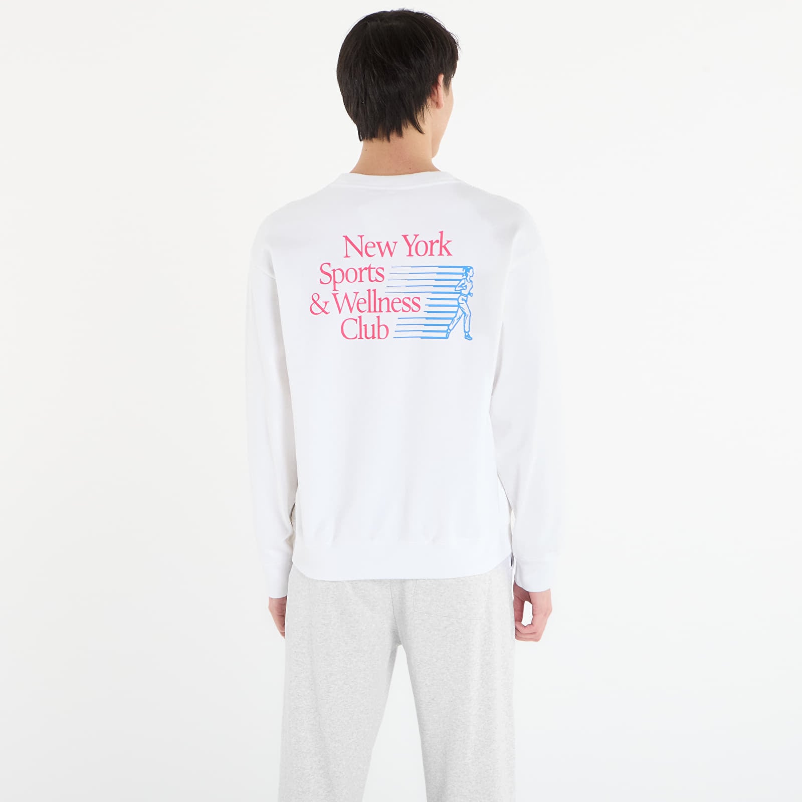 Hettegensere og sweatshirts Sporty & Rich NY Motion Crewneck UNISEX White