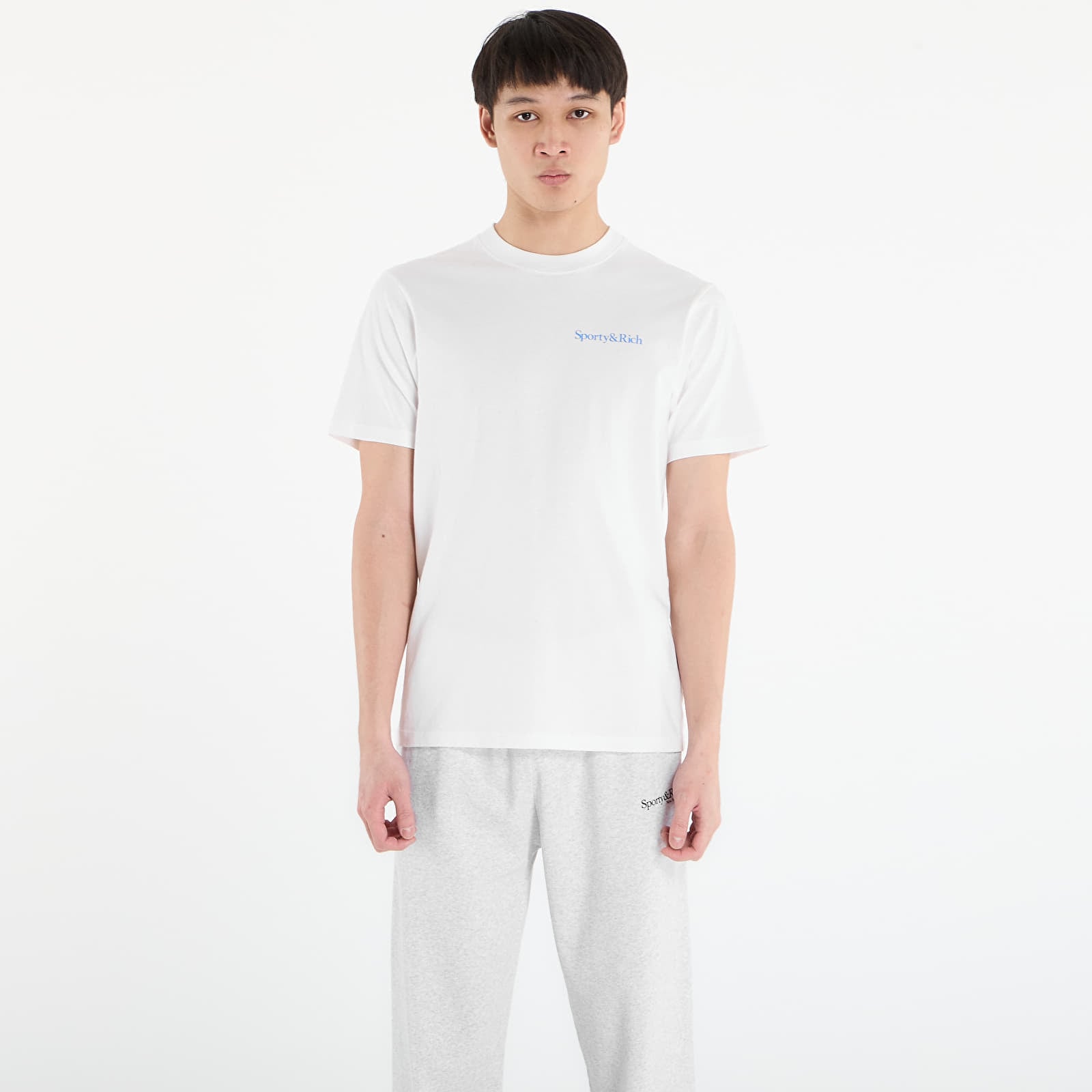 Tricou Sporty & Rich Health is Wealth T-Shirt UNISEX White L