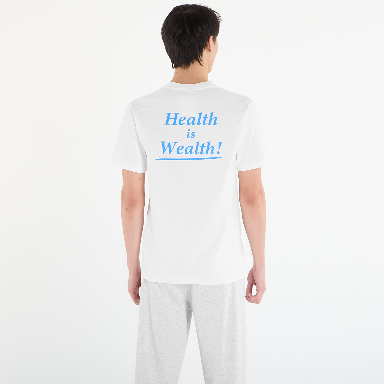 T-shirts Sporty & Rich Health is Wealth T-Shirt UNISEX White