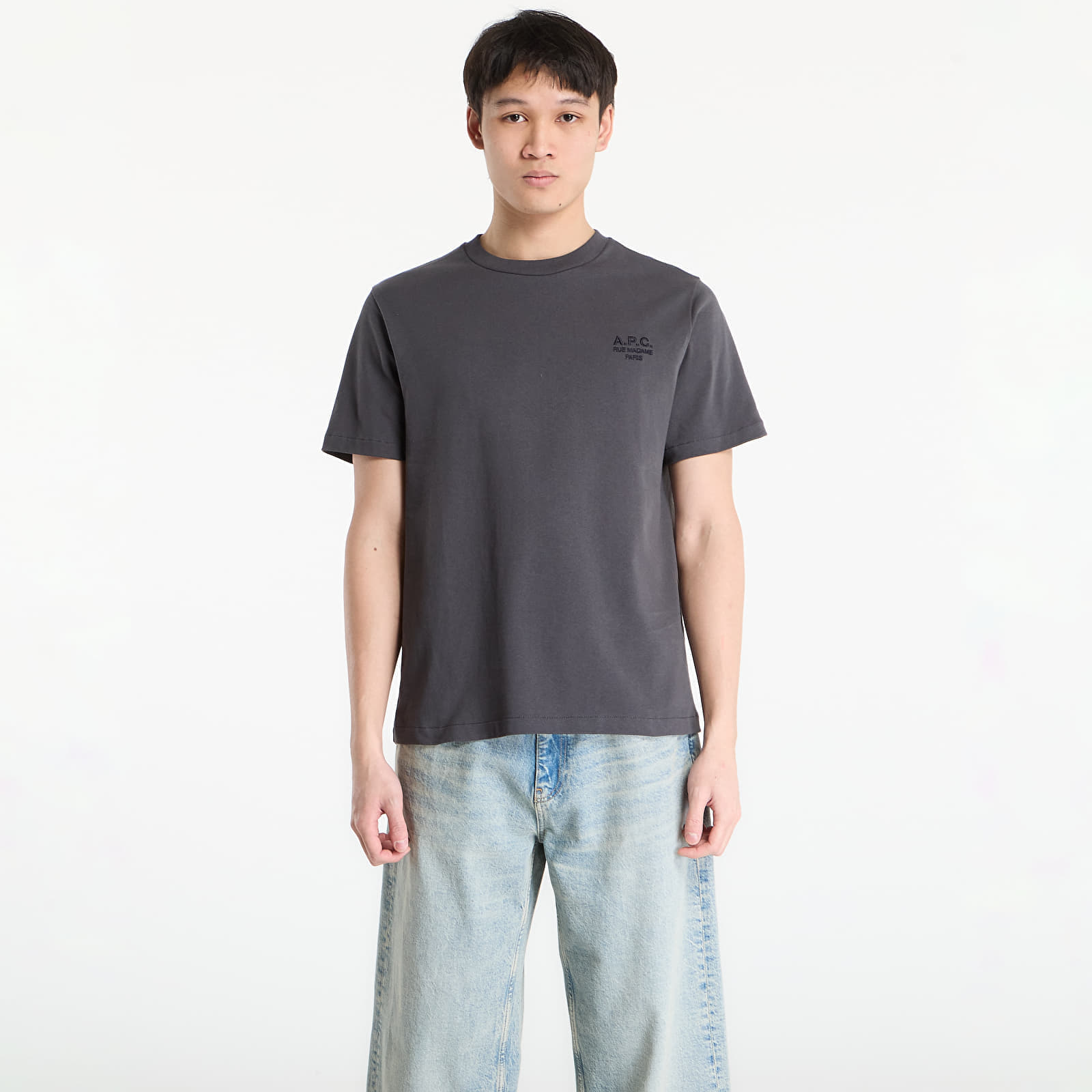 Tricou A.P.C. Standard Rue Madame T-Shirt UNISEX Black/ White M